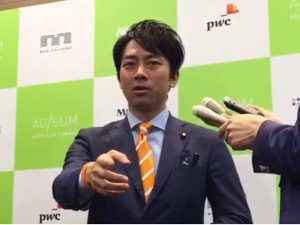 小泉進次郎が語る！ 農業は、“最強の第一次産業”