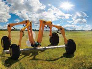世界初！ 除草剤不要の除草ロボットが登場！ 電流で雑草を枯死させる技術とは